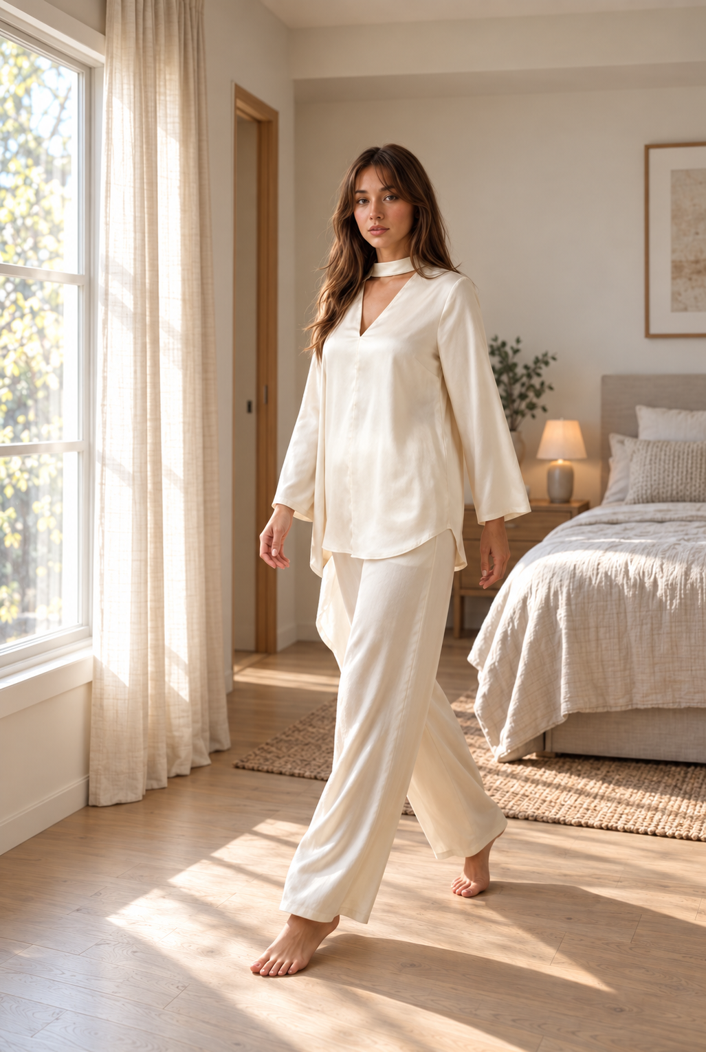 Sand Wide Leg Lounge Set product image 5