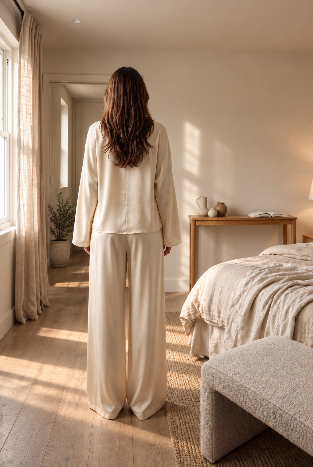 Sand Wide Leg Lounge Set product image 4